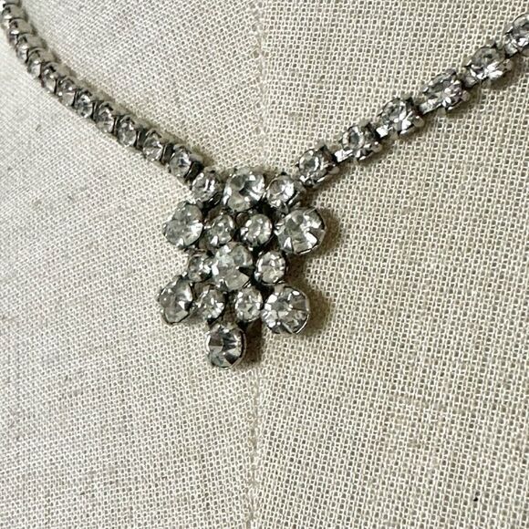 Garne Jewelry Vintage rhinestone necklace - Picture 3 of 8